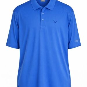 Callaway Opti-Dri Golf Polo Men’s 3XL Blue Performance Big & Tall Stretch